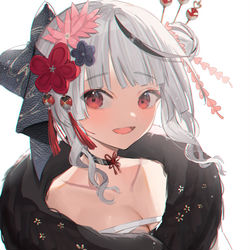 This is a pixiv picture whose title is 沙花叉クロヱ.