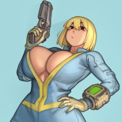 This is a pixiv picture whose title is Vault girl.