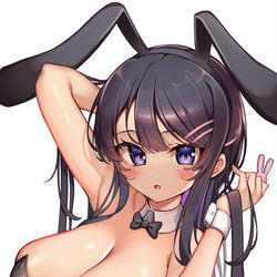 This is a pixiv picture whose title is 桜島 麻衣  |  Mai Sakurajima.