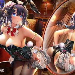 This is a pixiv picture whose title is 依頼主の嫁.
