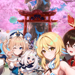 This is a pixiv picture whose title is 2022.