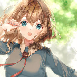 This is a pixiv picture whose title is こもれび☀︎.