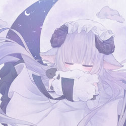 This is a pixiv picture whose title is おやすみ.