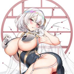 This is a pixiv picture whose title is シリアス.