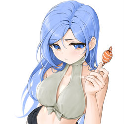 This is a pixiv picture whose title is shy tsundere.