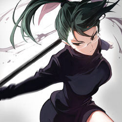 This is a pixiv picture whose title is 真希さん.