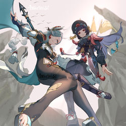 This is a pixiv picture whose title is 降临~.