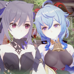 This is a pixiv picture whose title is 阿晴！.