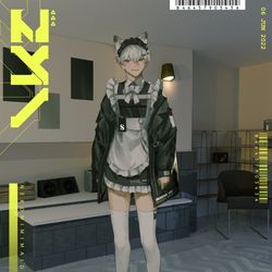 This is a pixiv picture whose title is 💽🌑.