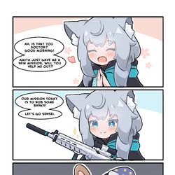 This is a pixiv picture whose title is Just a Bad Dream.
