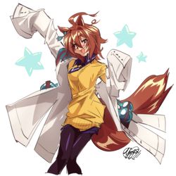 This is a pixiv picture whose title is 平成レトロ風味タキオン.