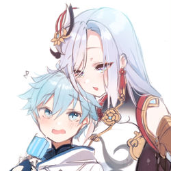 This is a pixiv picture whose title is あーん(*´Д｀)💗.