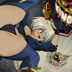 This is a pixiv picture whose title is [RETRO] Ángel [KOF].