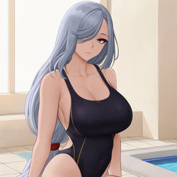 This is a pixiv picture whose title is [原神] 申鶴 / Shenhe.