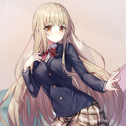 This is a pixiv picture whose title is 椎名真昼.