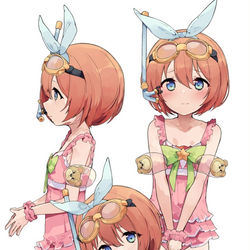 This is a pixiv picture whose title is クルミ（サマー）.