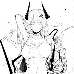 This is a pixiv picture whose title is request.