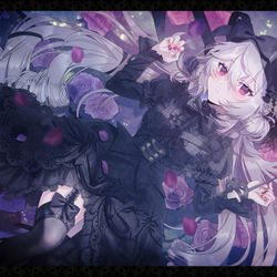 This is a pixiv picture whose title is 抜け出せない【オリジナルMV】.