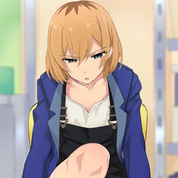 This is a pixiv picture whose title is みゃーもりのパンツを資料用に借りたい.