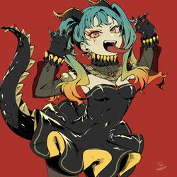 This is a pixiv picture whose title is サラマンダー.