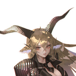 This is a pixiv picture whose title is 黑骑士.