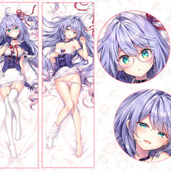 This is a pixiv picture whose title is ルピニャート抱き枕カバー.