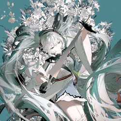 This is a pixiv picture whose title is flower.