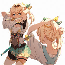 This is a pixiv picture whose title is Kazama Iroha.