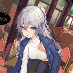 This is a pixiv picture whose title is Bronya.