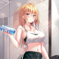 This is a pixiv picture whose title is 少女.