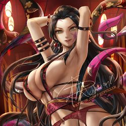 This is a pixiv picture whose title is Kimetsu no Yaiba_Daki.