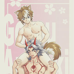 This is a pixiv picture whose title is ゴロー＆一斗.