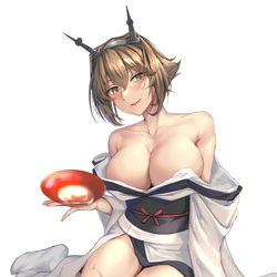 This is a pixiv picture whose title is 陸奥.