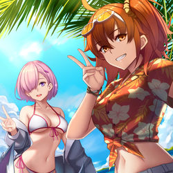 This is a pixiv picture whose title is 夏.