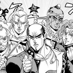 This is a pixiv picture whose title is 【3部】悪党DIO！御用だぜッ☆.