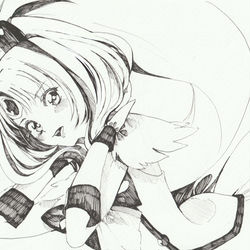 This is a pixiv picture whose title is アナログ練習3.
