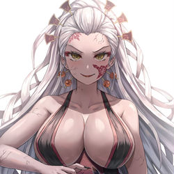 This is a pixiv picture whose title is 墮姬.