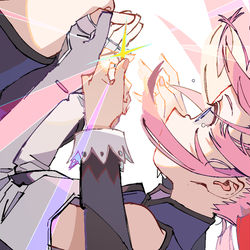 This is a pixiv picture whose title is 何を祈るだろう.