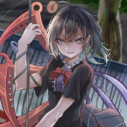 This is a pixiv picture whose title is 鵺.
