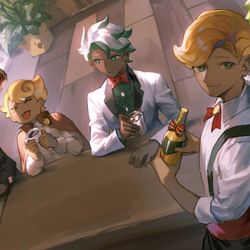 This is a pixiv picture whose title is 🍪.