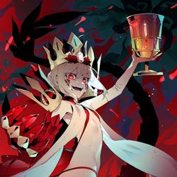 This is a pixiv picture whose title is 妖妃ドラコー.