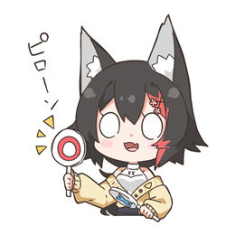 This is a pixiv picture whose title is 喉が死んでて○×でしか感情表現できなかった時のみおしゃ.