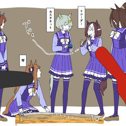 This is a pixiv picture whose title is 【ウマ娘】ツイッターの落書き詰め。⑦.