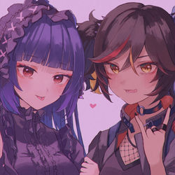 This is a pixiv picture whose title is 現パロ.