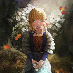 This is a pixiv picture whose title is ともぐい.