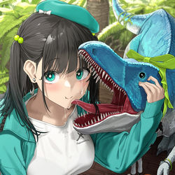 This is a pixiv picture whose title is pet.