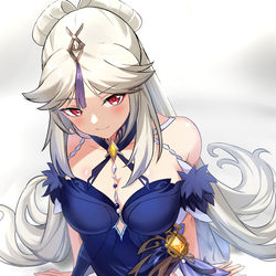 This is a pixiv picture whose title is 新衣装凝光さん.