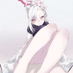 This is a pixiv picture whose title is ムツキ足.