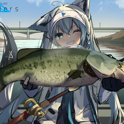This is a pixiv picture whose title is ホロライブアングラーズ.