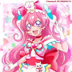 This is a pixiv picture whose title is キュアプレシャス.